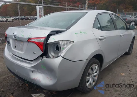 2016 Toyota Corolla Le from USA, damaged, VIN 2T1BURHE1GC565827